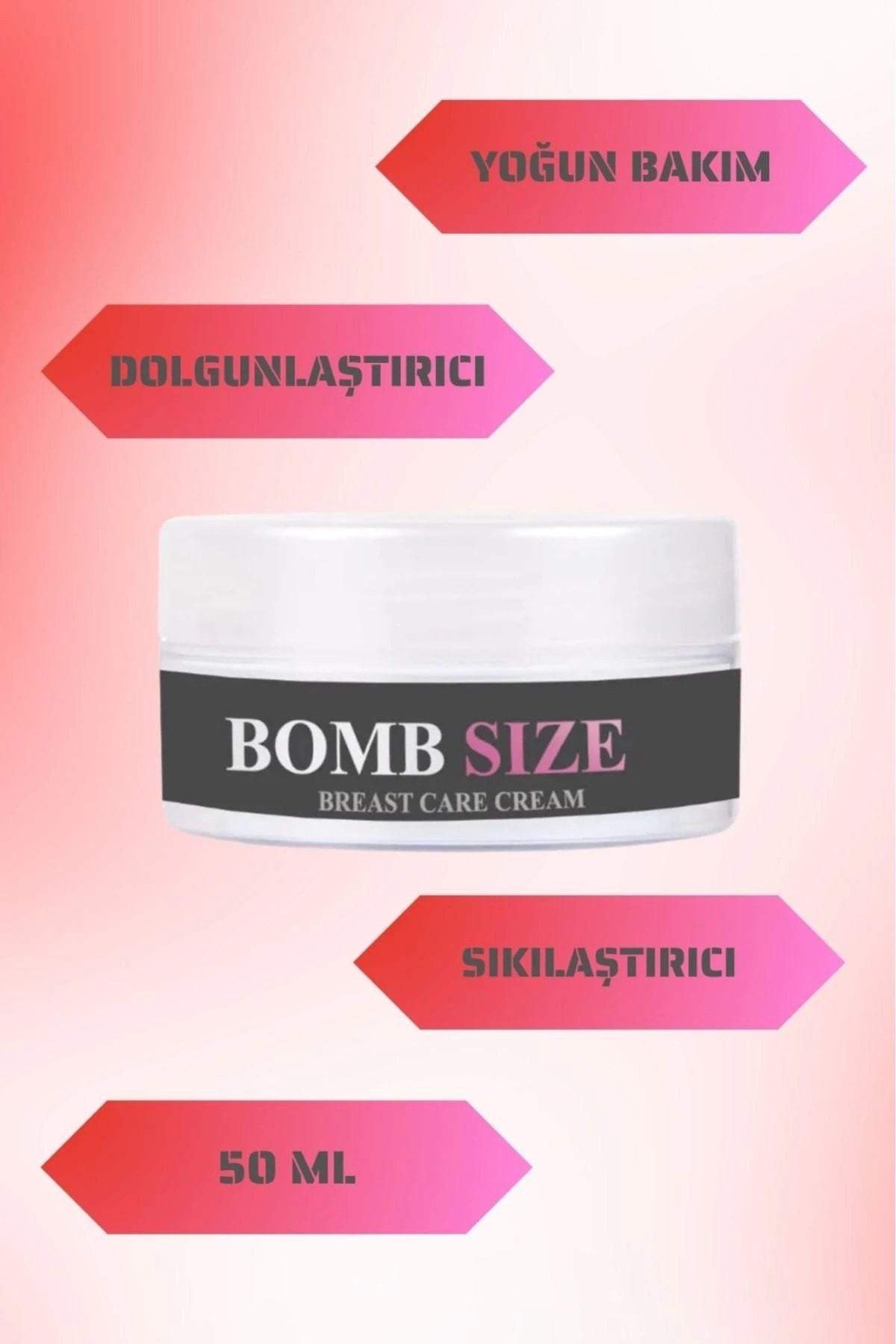 Bombsize Göğüs Büyütme Ve Sıkılaştırma 50 ML + Çörek Otu Yağı 30 ML