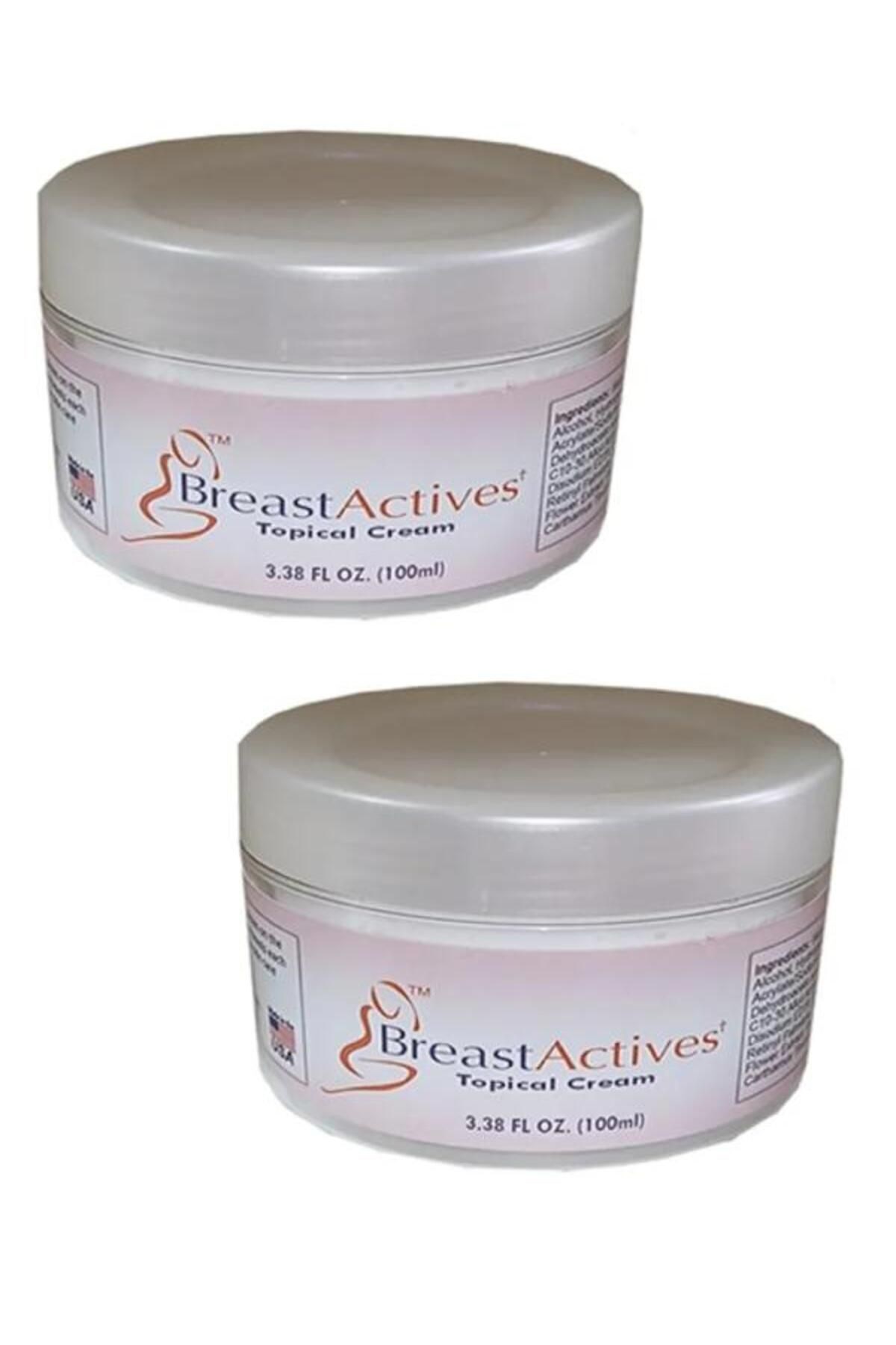 Breast Actives Kadınlara Özel Göğüs Dolgunlaştırma  Kremi 100 ml 2 Adet