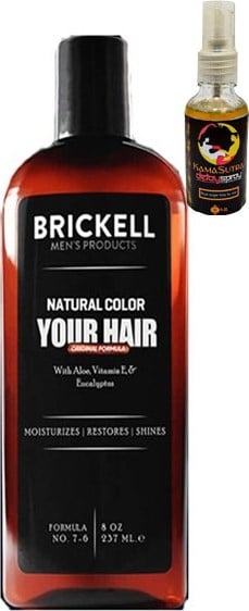 Brickell Saçsakal 237ML Erkek Beyazıık Şampuanı + L.kamasutra Erkeklere Özel Delaysprey 30 ml