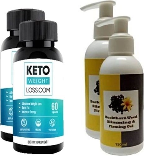 Buckthorn Keto Mucizevi  Buckthorn Weed Slimming&firming 150  ml  Çehretohumu , Jel 2+2 Keto 60 Kapsül