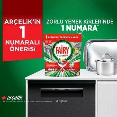 Bulaşık Makinesi İçin 30 Adet Power Deterjan Kapsülü