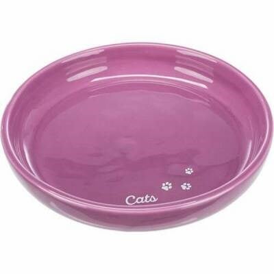 Büyük Kedi Seramik Mama Su Kabı 0,35 Lt 18 Cm