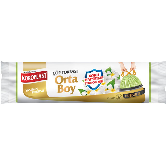 Buzgulü Çöp Torbası Orta