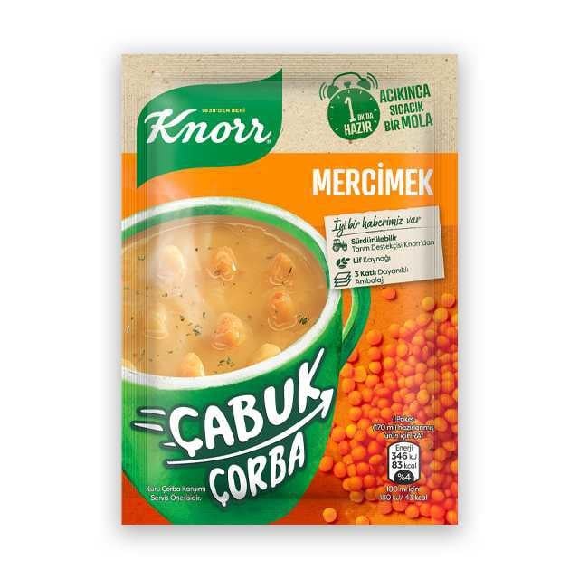 Çabuk Çorba Mercimek- 22Gr