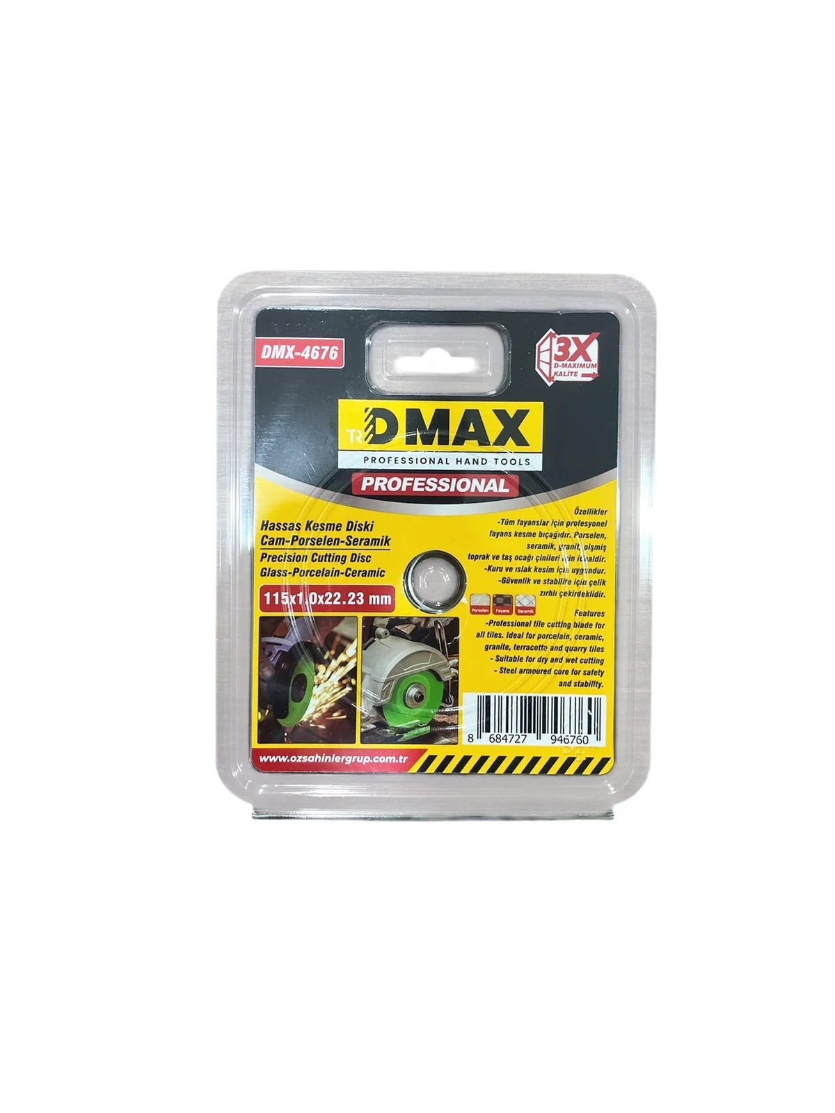 Cam Seramik Hassas Kesme Diski DMX4676