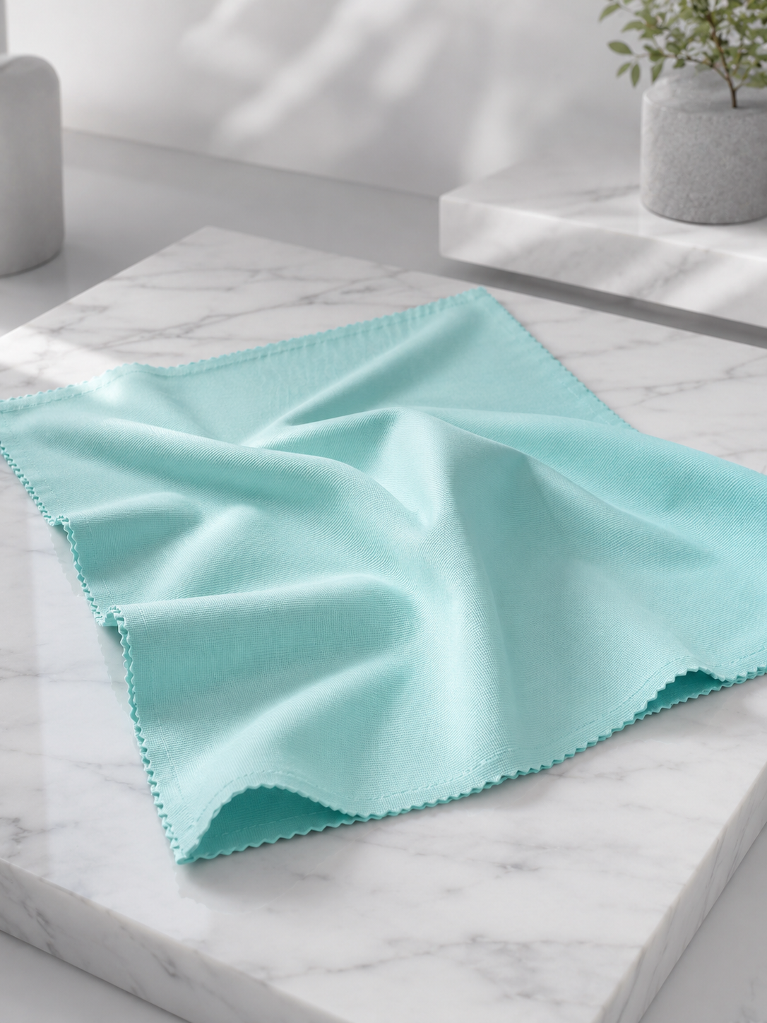 Cam Temizlik Bezi Yüksek Emici Mikrofiber Bez Cam Ayna ve Vitrin Temizliği