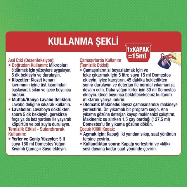 Çamaşır Suyu 750 ML Dağ Esintisi