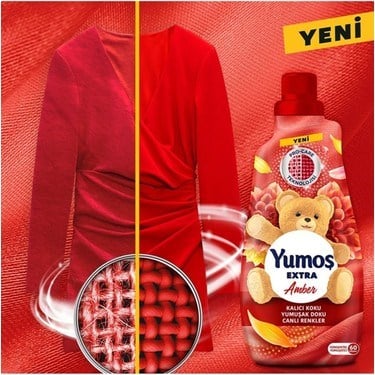 Çamaşır Yumuşatıcısı 1440 ml Amber Aromalı 2 Adet Set
