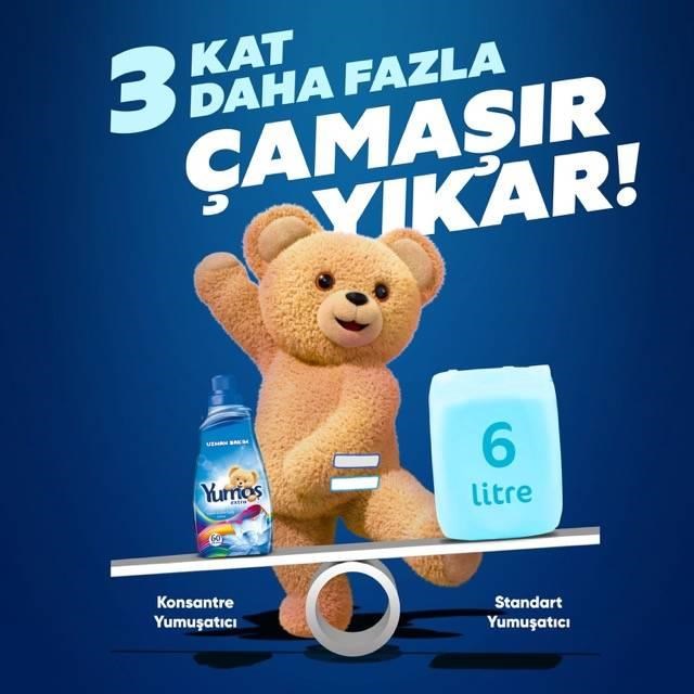 Çamaşır Yumuşatıcısı 1440 ML Extra Lilyum