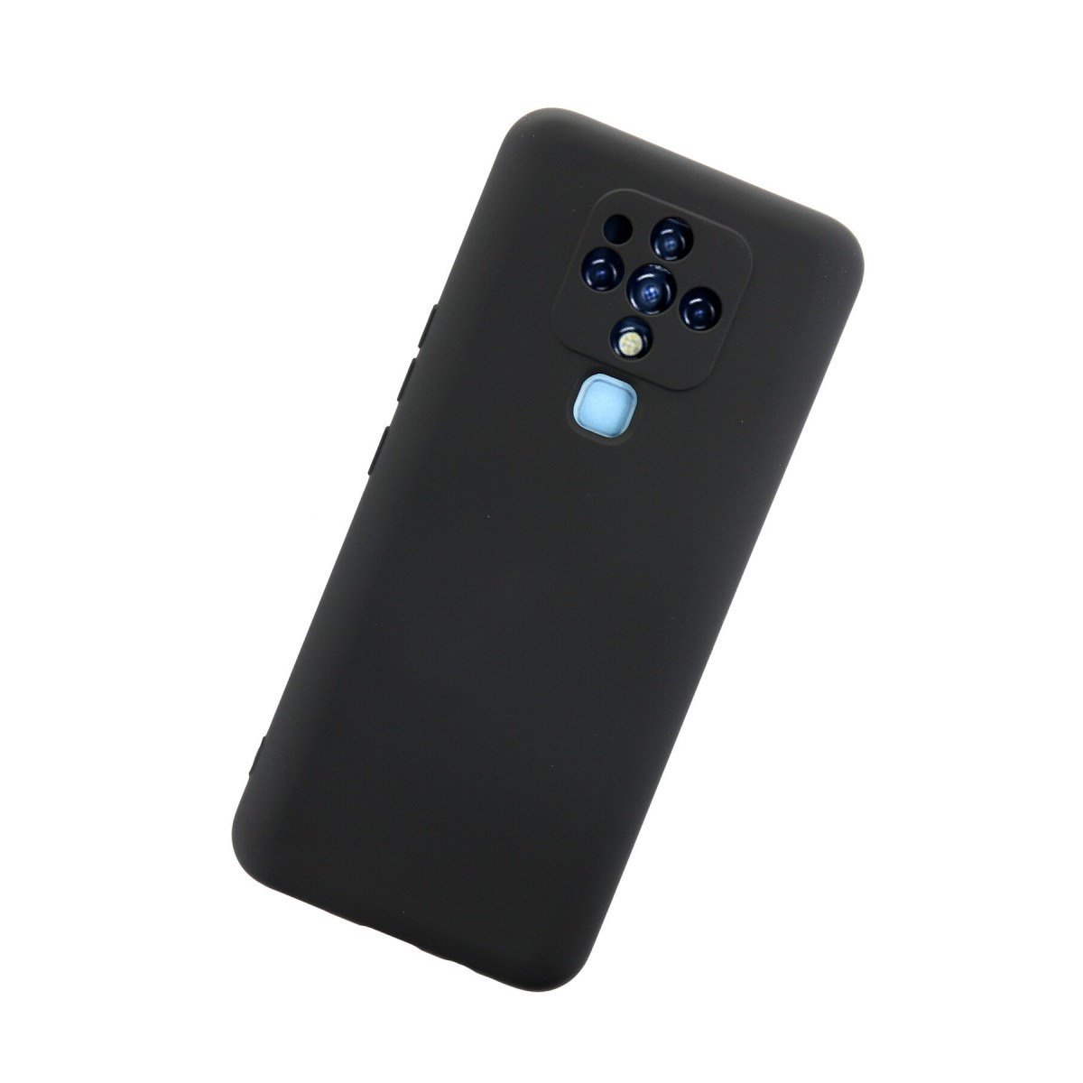 Camon 16 Kılıf Nano içi Kadife Silikon - Siyah