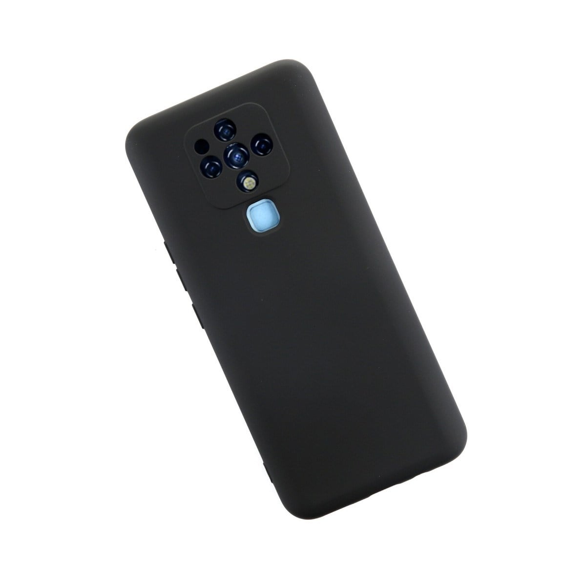Camon 16 Kılıf Nano içi Kadife Silikon - Siyah