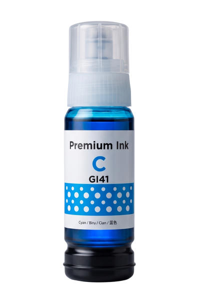 Canon  GI-41C  **Kutusuz** Mavi  Şişeli Mürekkep 70ml