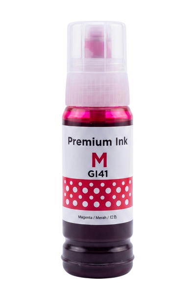 Canon  GI-41M  **Kutusuz**  Kırmızı Şişeli Mürekkep 70ml