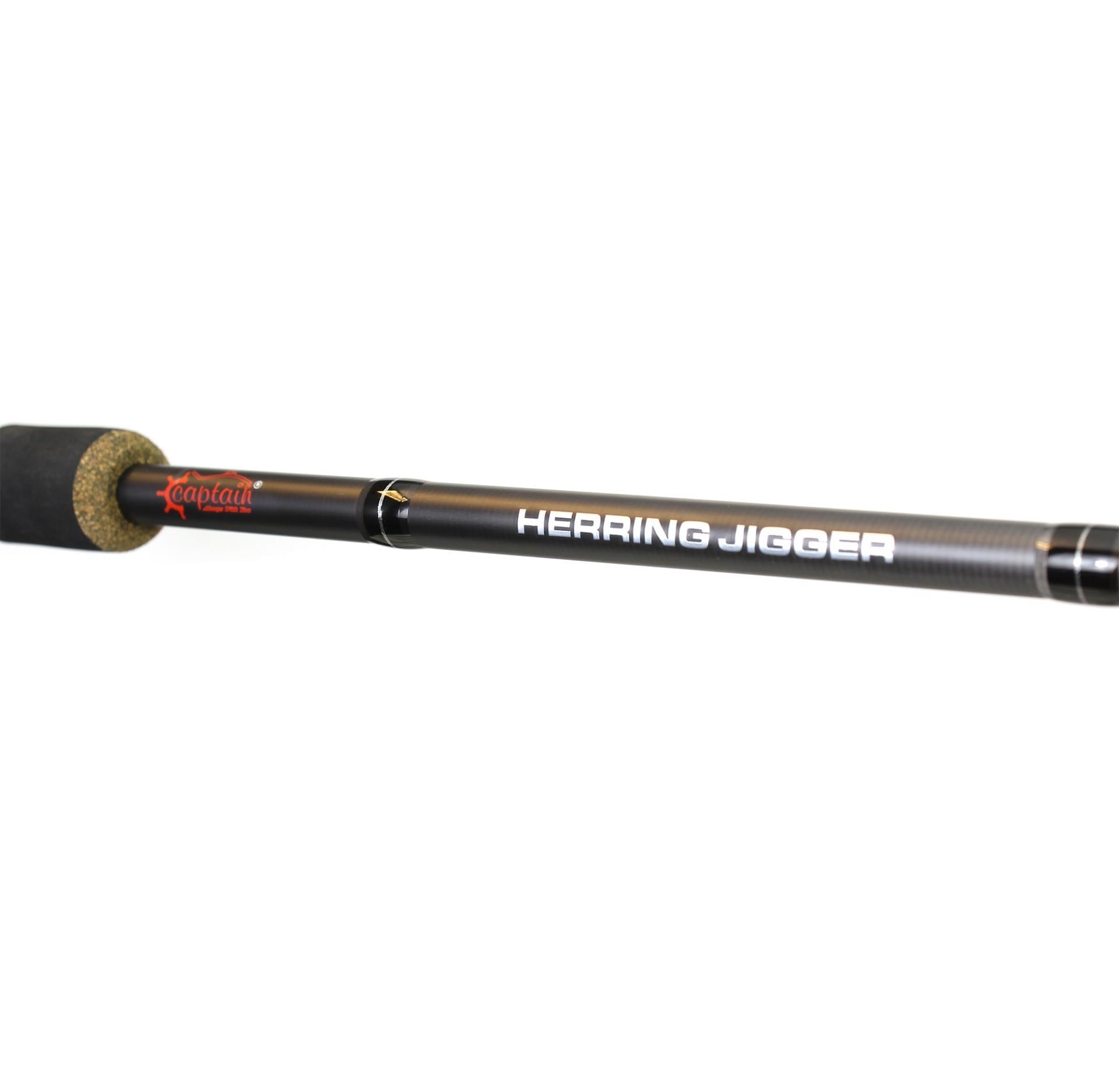 Captain 1470 Herring Jigger 2 Parça 2.48m. Spin Kamış 8-32gr Action