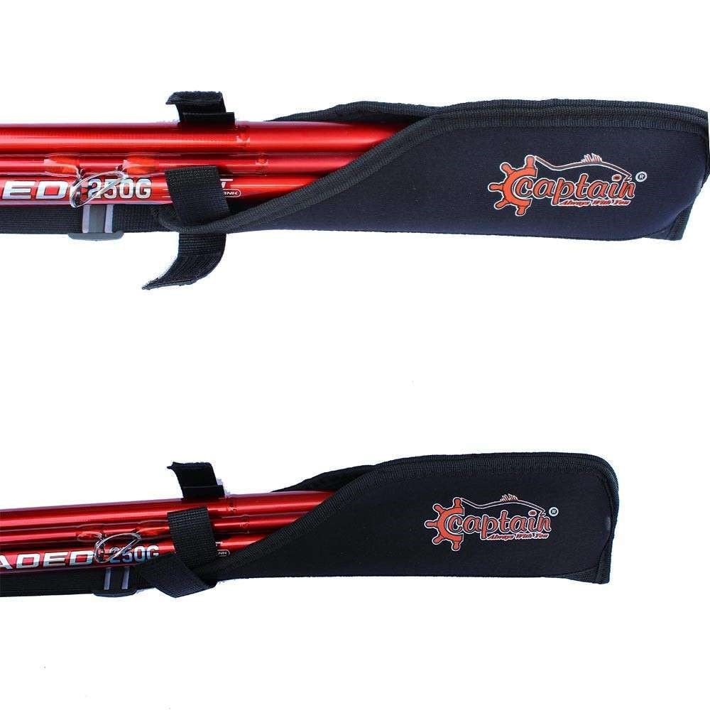 Captain 3 Parça Surf Kamış Koruma Kılıf Askılı Lastikli 3mm Neopren Kumaş