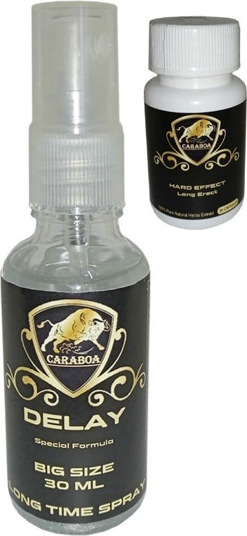 Caraboa Erkekler Için Delayspray + Caraboa Performanshapı