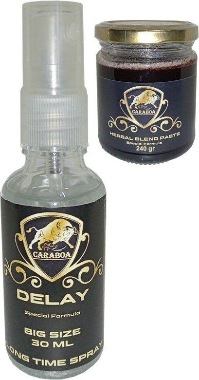 Caraboa Erkekler Için Delayspray + Caraboa Performansmacunu