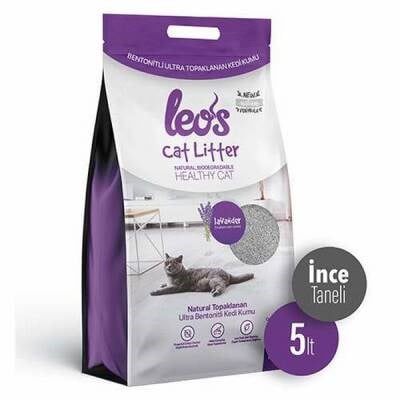 Cat Litter Lavanta Kokulu İnce Taneli Kedi Kumu 2x5 Lt