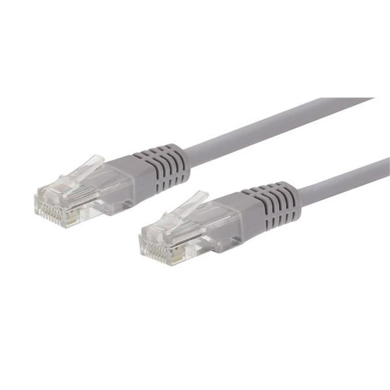 CAT6 UTP LSZH PATCH CORD 26AWG 250MHZ 0.30M GRİ RENK