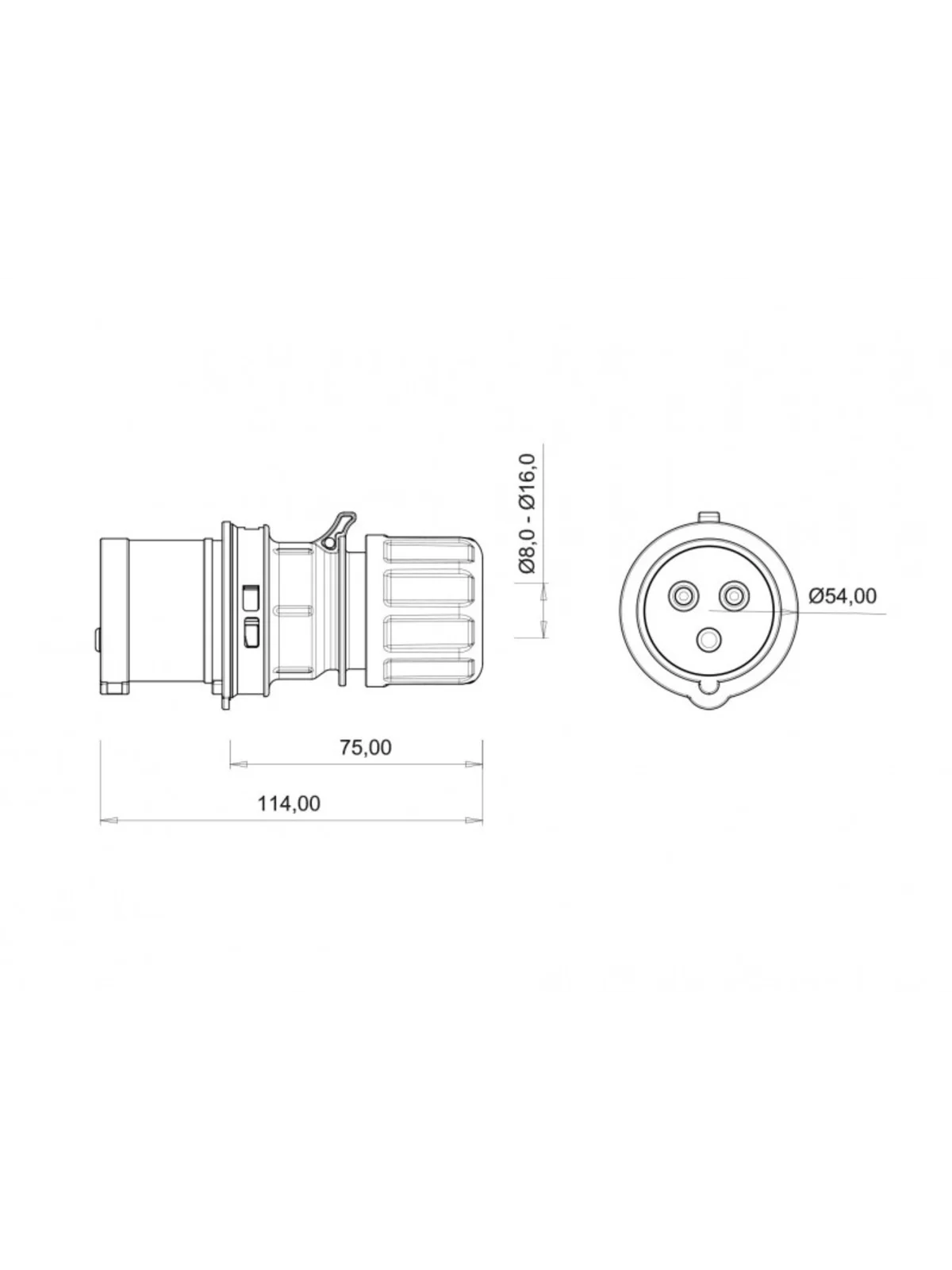CEE Norm Düz Fiş BC1-1403-2011