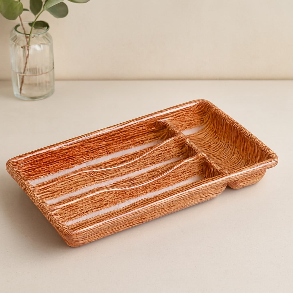 Çekmece İçi Kaşıklık 36x20 cm 4 Bölmeli