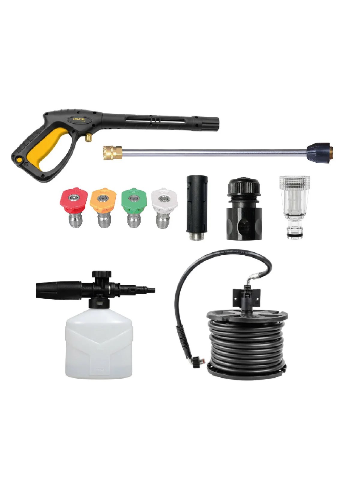 CHATTEL CHT-3195 Basınçlı Oto Yıkama Makinesi 195 Bar 2500W