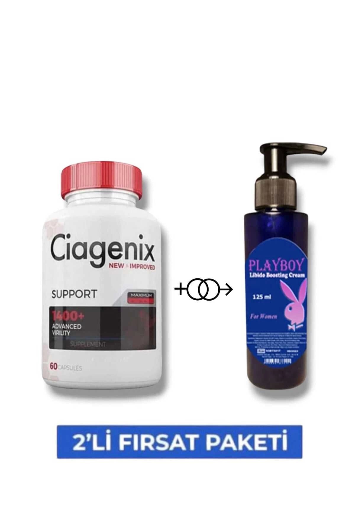 Ciagenix Erkek Özel Ürün 60'lı Destekleyici Mucizevi Kadın Lib.ido Arttırıcı Krem 125 ml