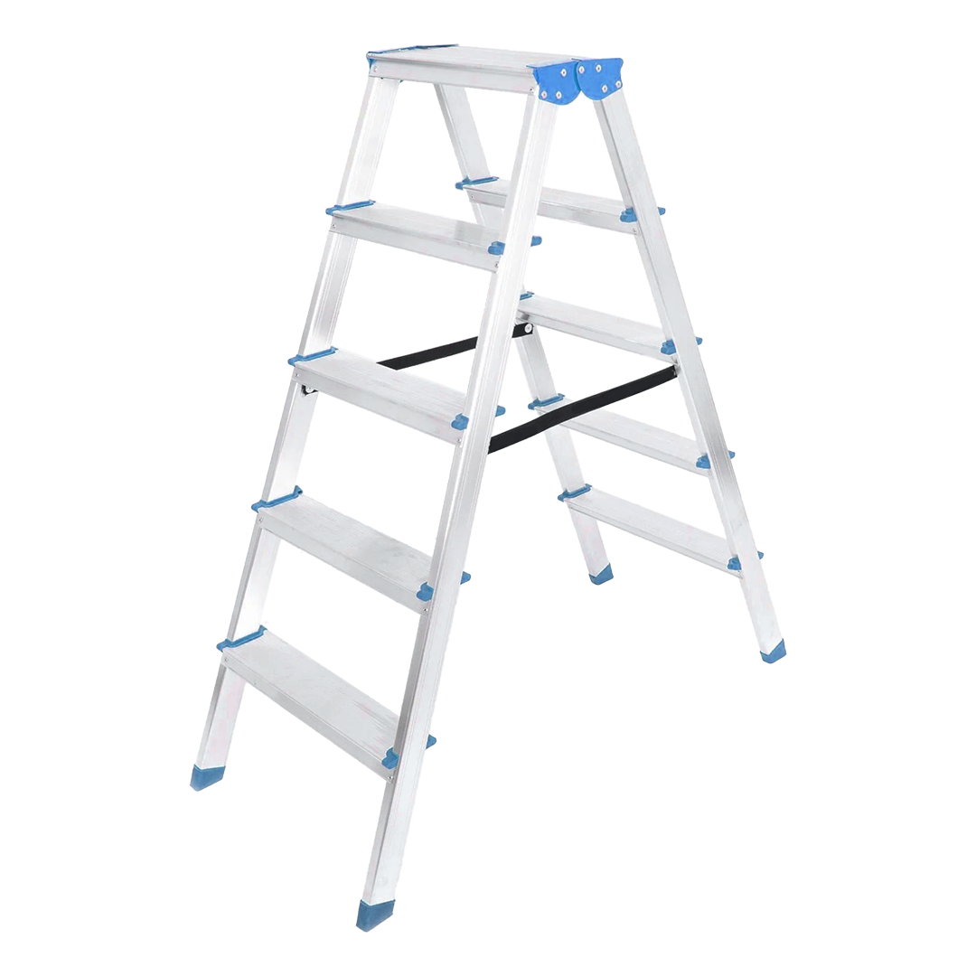 Çift Basamaklı Alüminyum Merdiven 115 cm (5+5)