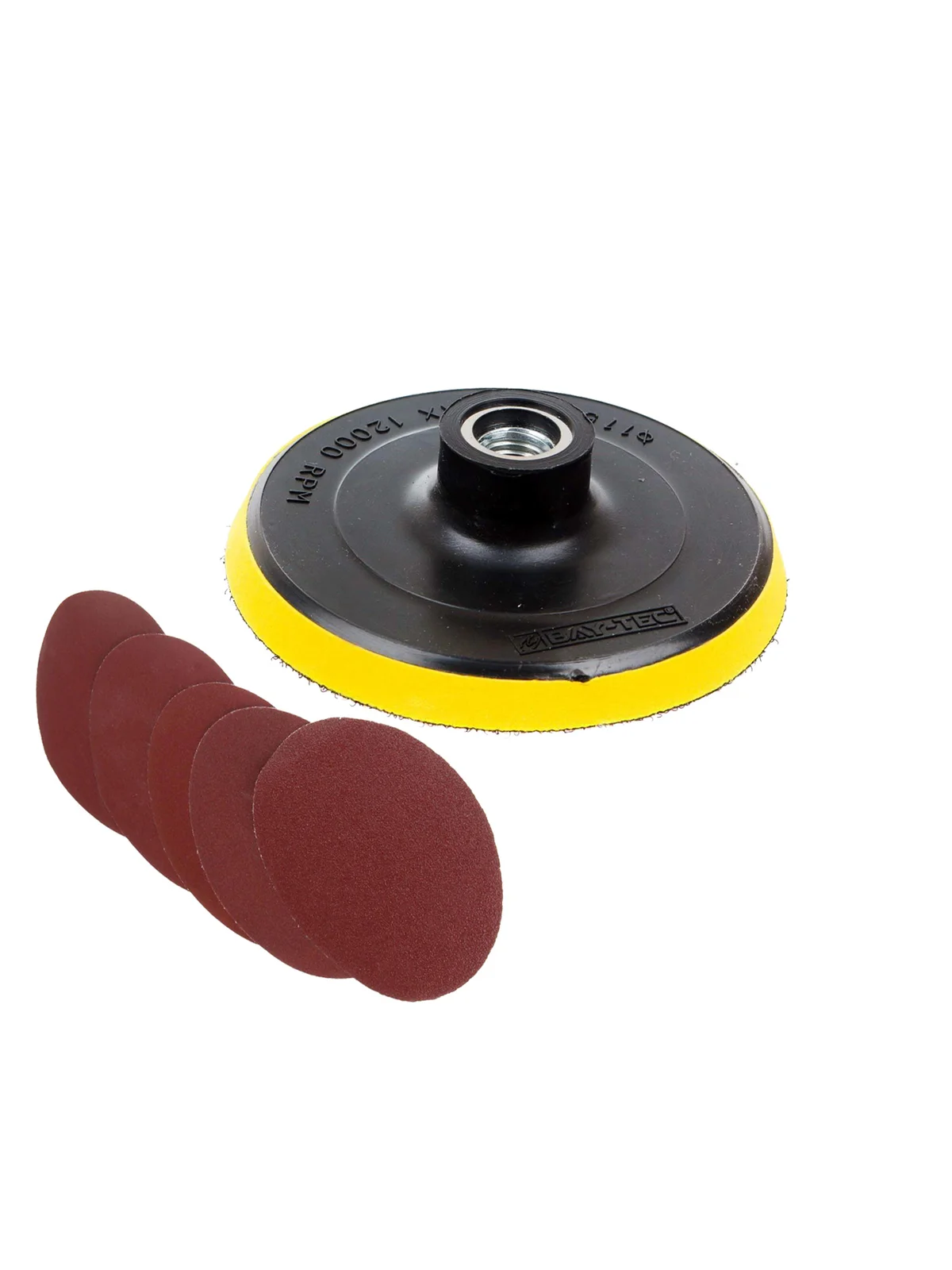 Cırtlı Zımpara Disk Altlığı 6'lı Yedekli 115 mm MK0230