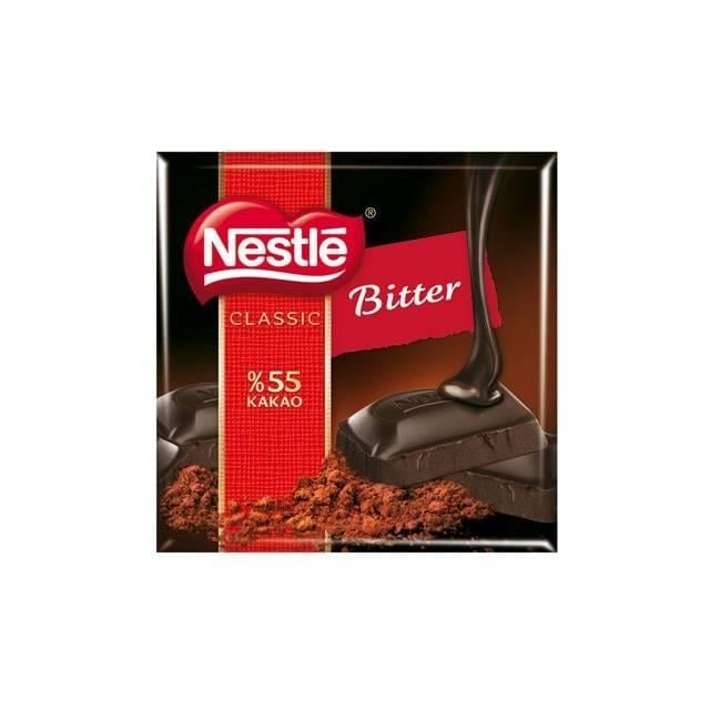 Classic Bitter Çikolata Kare 60 Gr.