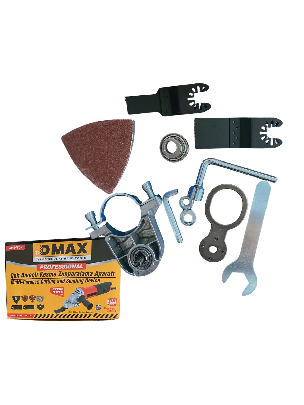 Çok Amaçlı Kesme Zımparalama Aparatı 115mm DMX4756