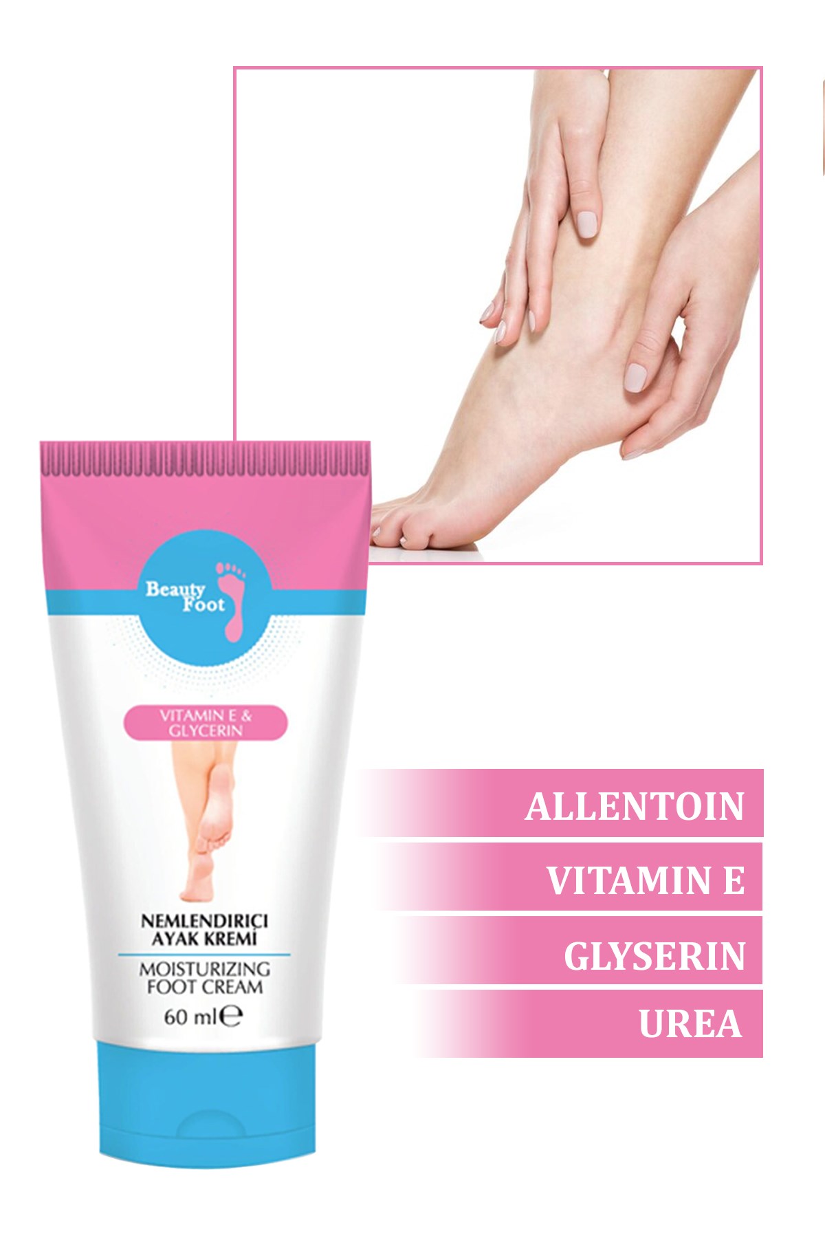 Collection Ayak Bakim Kremi & Nemlendirici 60ML