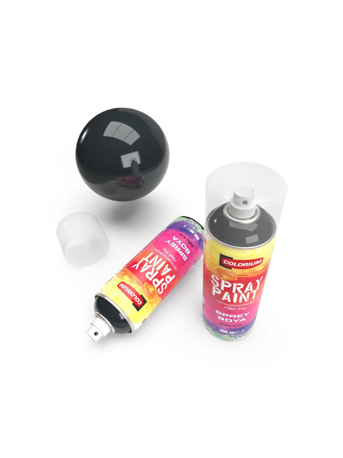 COLORIUM Akrilik Sprey Boya RAL 7016 Antrasit Gri