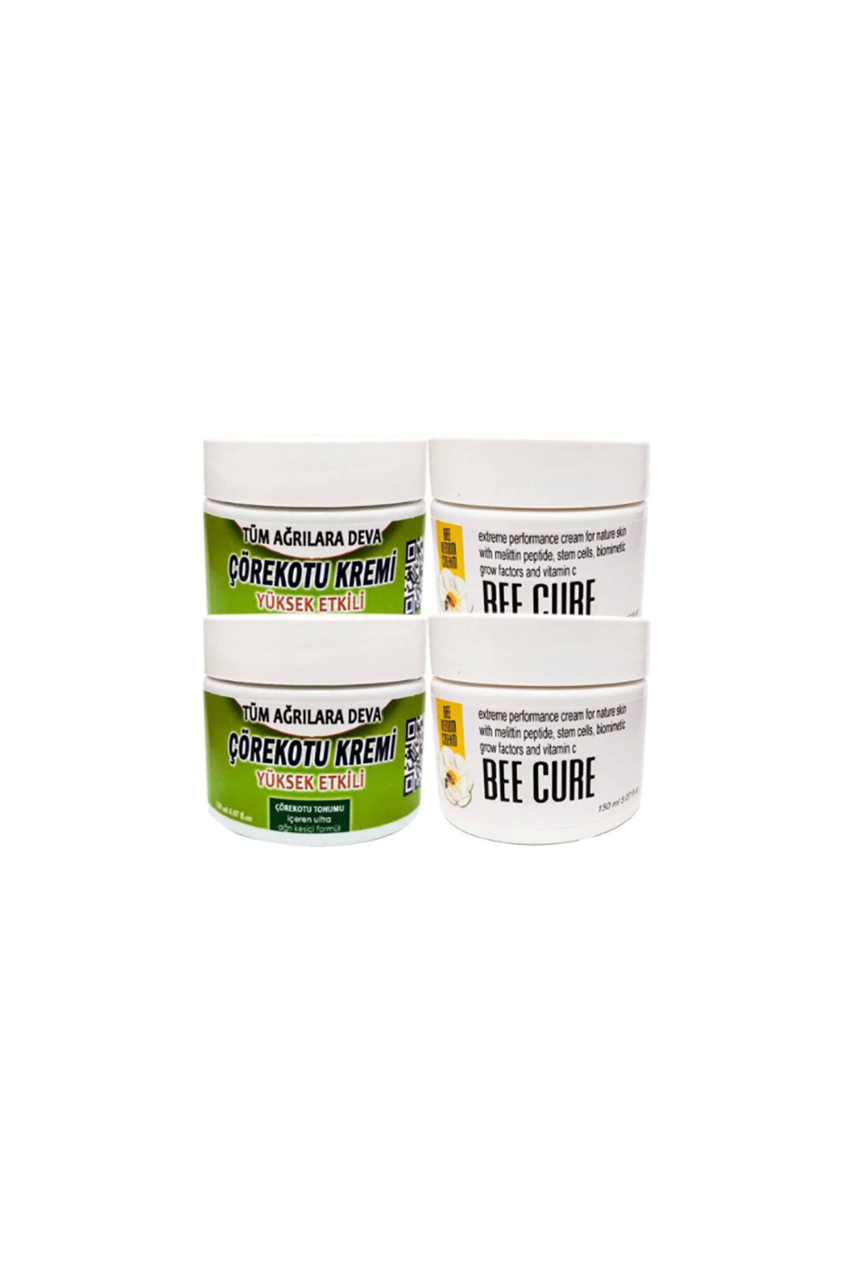 Çörek Otu Rahatlatıcı Mesaj Kremi 2 x 100 ml - Bee Cure Krem 2 x 150 ml
