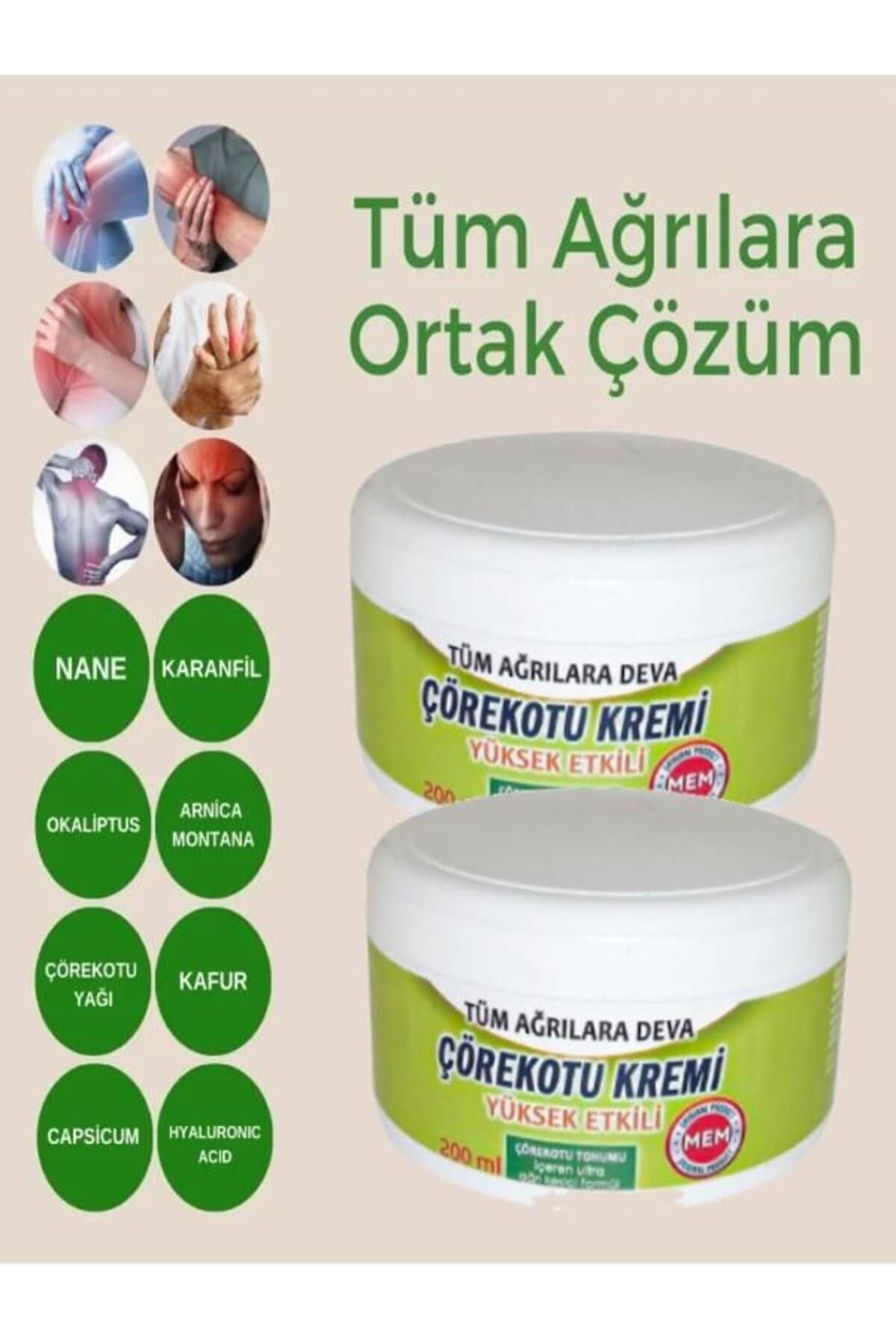 Çörekotu Rahatlatma Masaj Kremi 200 ml 2 Adet