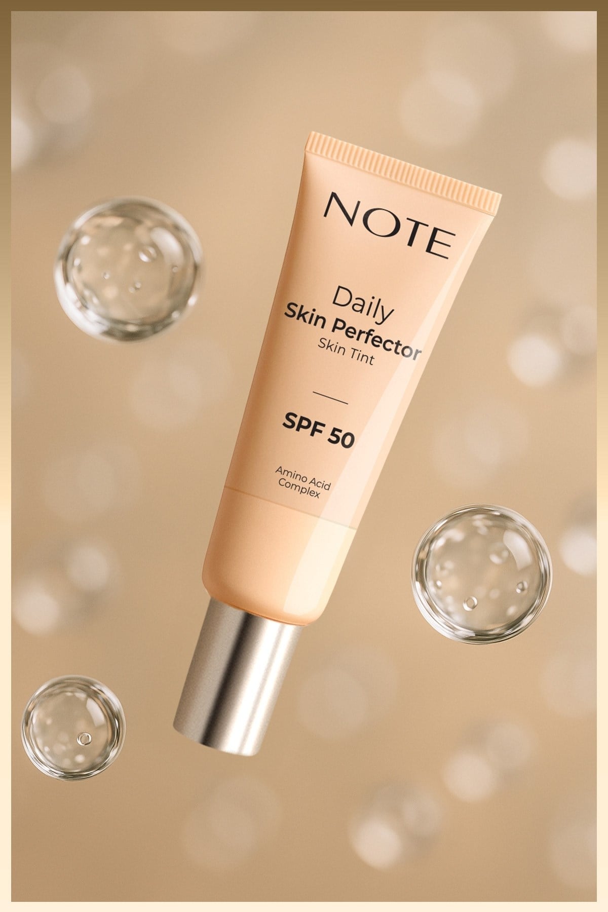 Cosmetics Daily Skin Perfector Skin Tint SPF 50 Ton Eşitleyici Doğal Bitişli Renkli Nemlendirici - 120