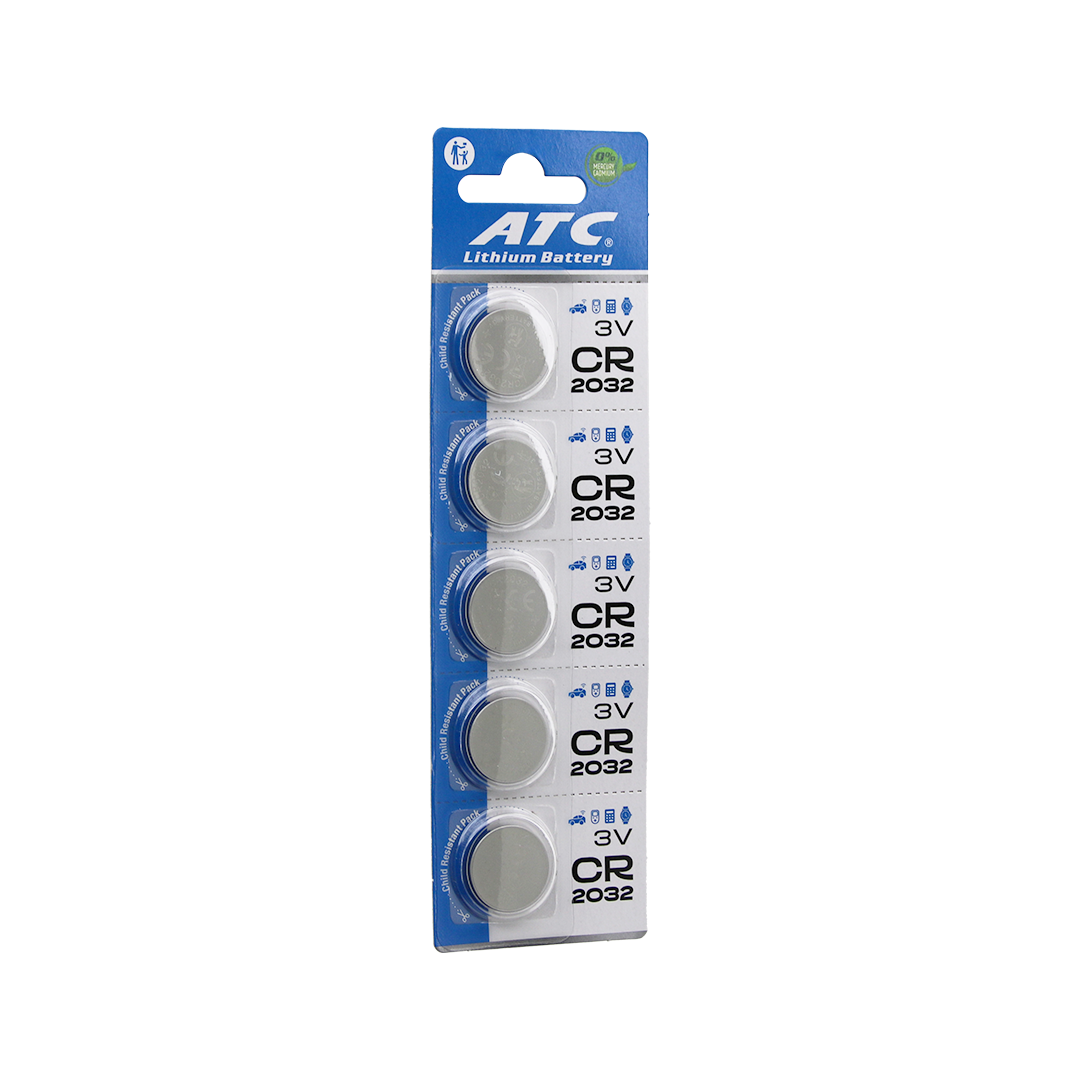 CR2032 Lityum Düğme Pil 3V ( 5 ADET )