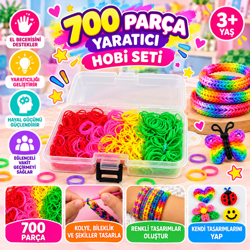 Creative Case Hobi Seti 700 Parça