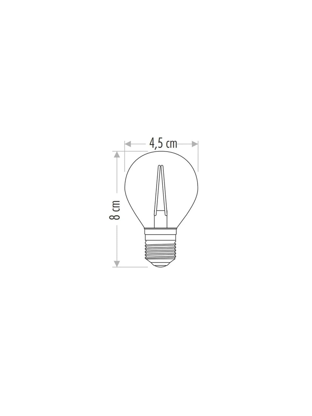 CT-4288 Rustik Led Ampül 4W E27