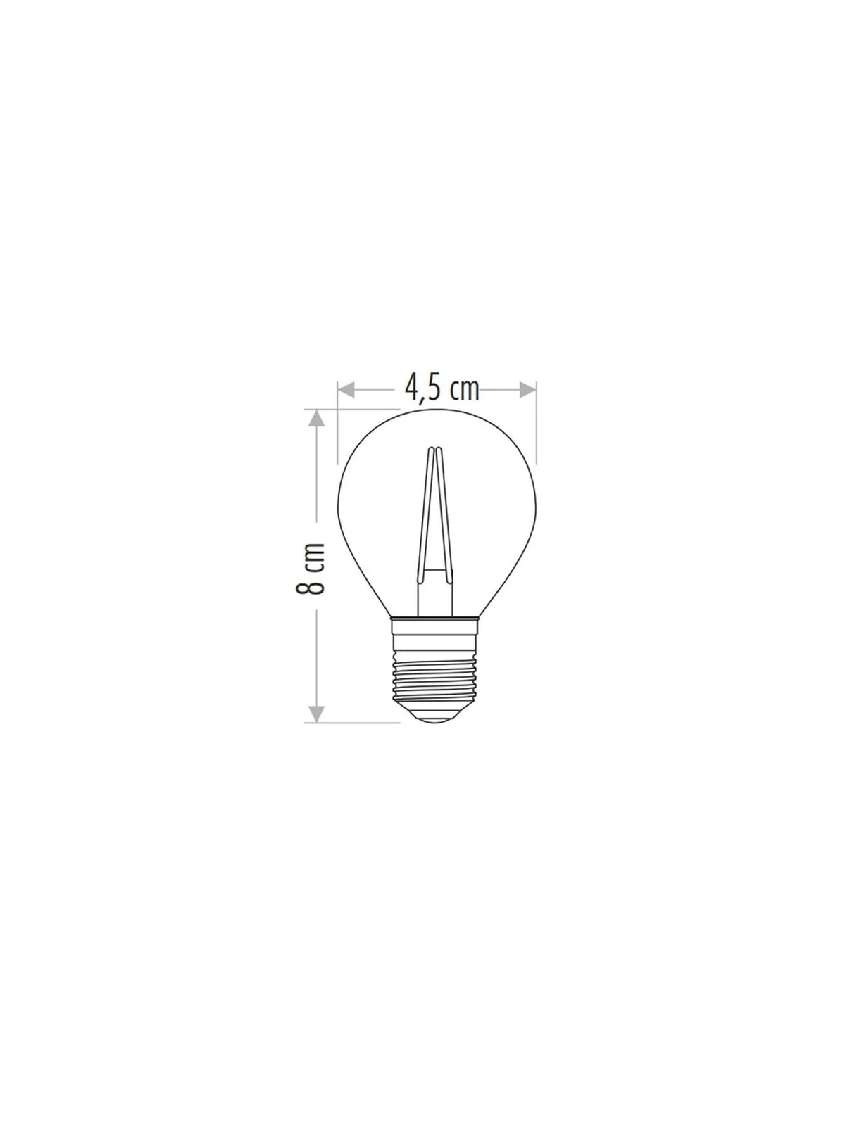 CT-4288 Rustik Led Ampül 4W E27