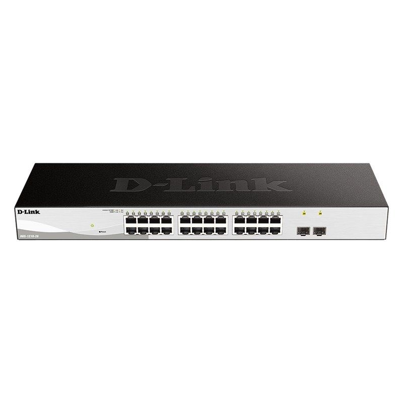 D-LINK DGS-F1210-26PS-E 24 PORT GIGABIT 2X1GB SFP LAYER2 YÖNETİLEBİLİR 250W POE SWITCH