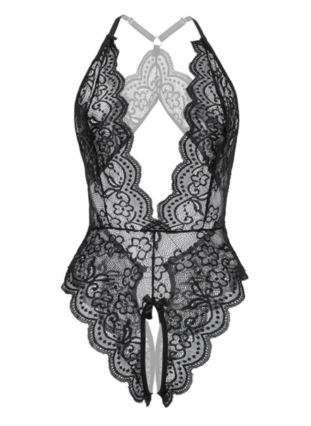 Dantel Derin Dekolteli Fantazi Body
