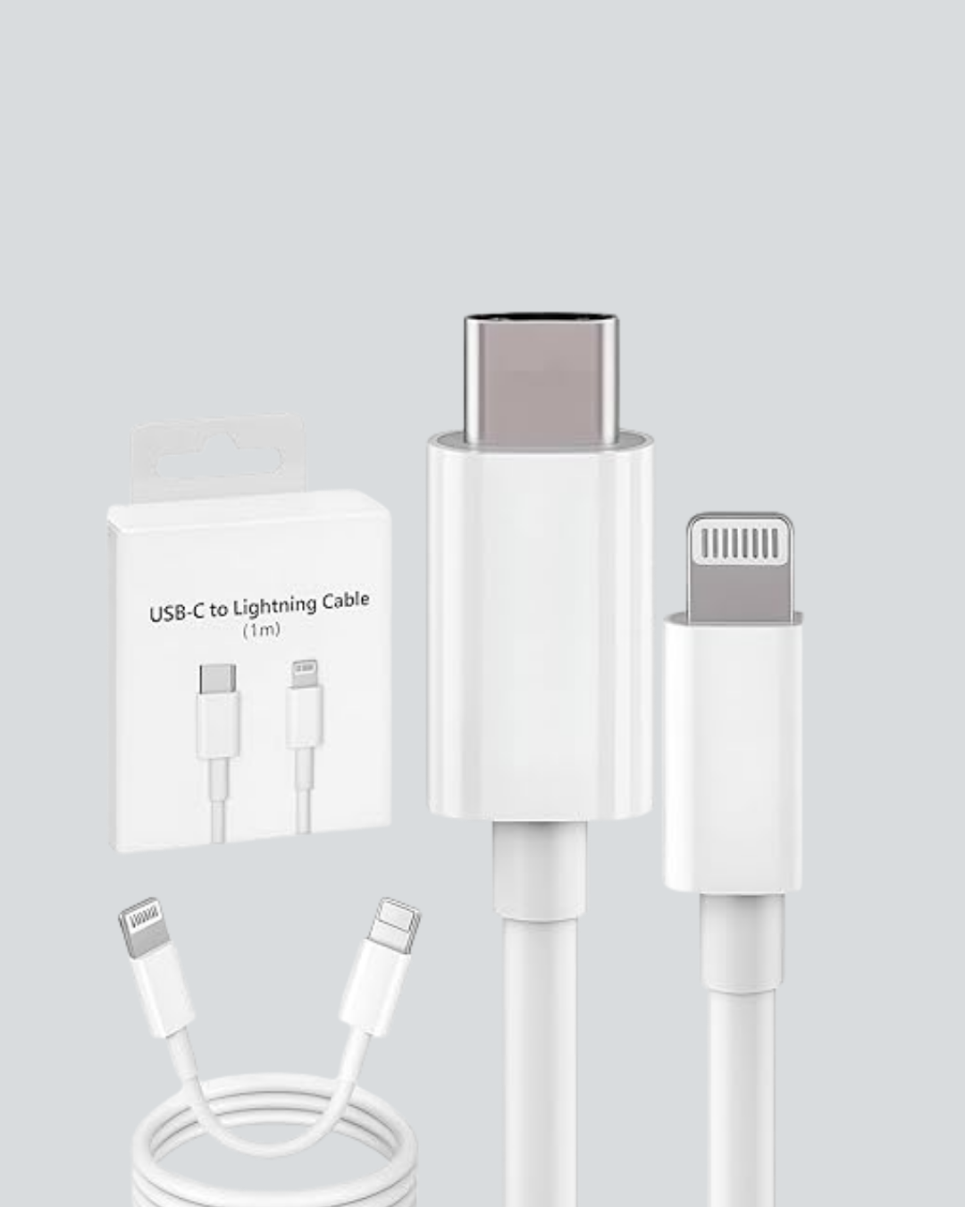 Dayanıklı TPE Lightning Kablo – 30W Hızlı Şarj ve Veri Transferi