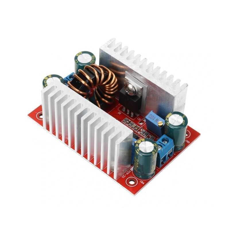 DC-DC Voltaj Yükseltici 400W 15A Boost Modülü Step-Up