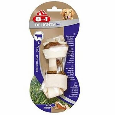 Delights Bones Biftekli Ağız Bakım Kemiği Köpek Ödülü Small 35 Gr