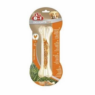 Delights Tavuklu Press Kemik Büyük Irk Köpek Ödülü Large 20 Cm 130 Gr