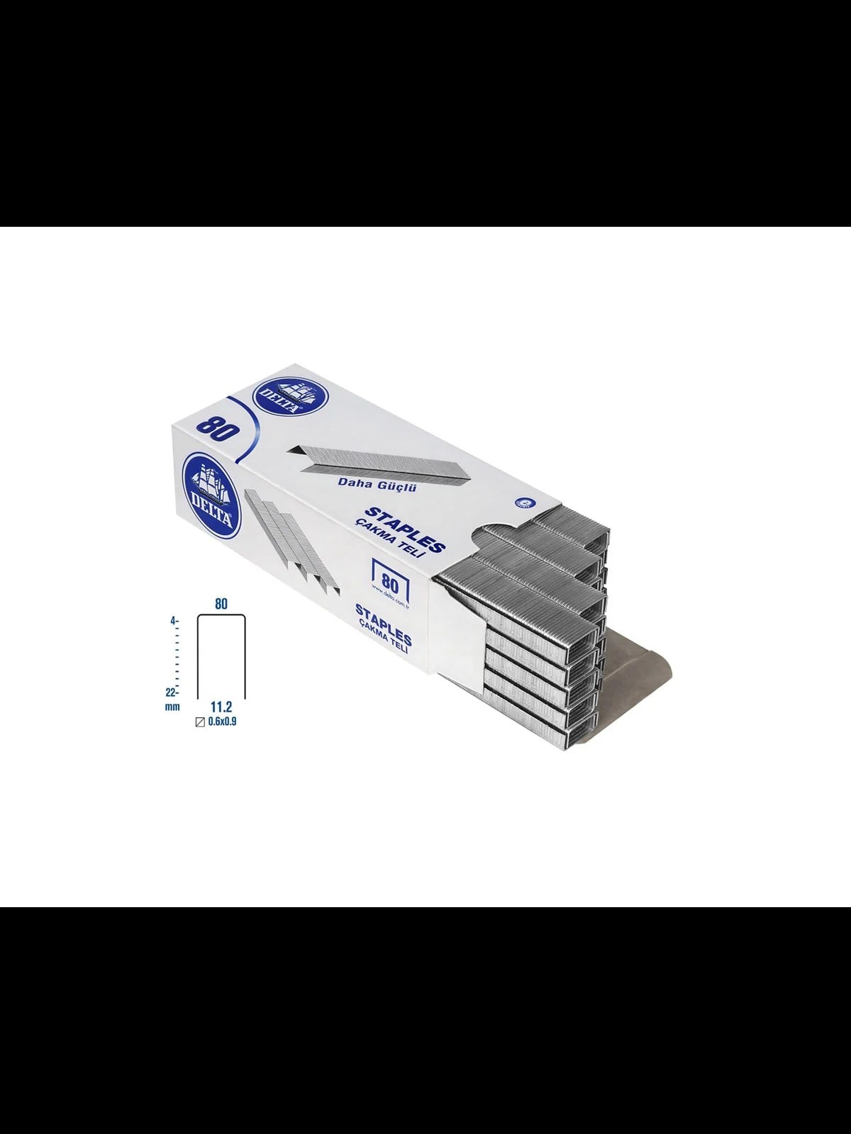 DELTA 80 Seri Havalı Zımba Teli 80/6