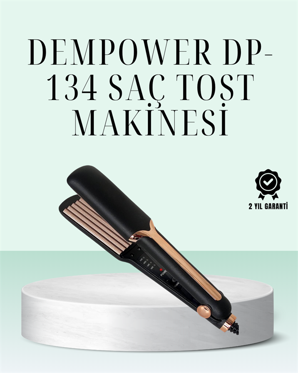 DEMPOWER DP-134 – Isı Ayarlı Saç Şekillendirme Deneyimi