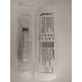 Dental Luer Lock Enjektör 2,5 ML- 27G /50 mm 3P Şırınga