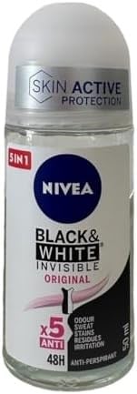 Deodorant Rool On & Invisible Black & White Fresh Erkek 50ML